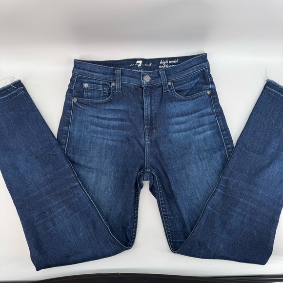7 For All Mankind Denim - 7 For All Mankind The Highest Waist Ankle Gwenevere Jeans Women's